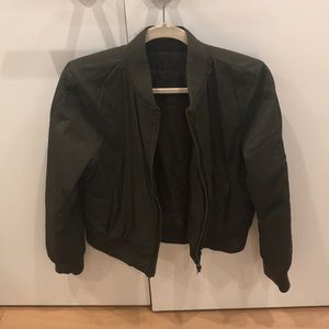 Lululemon Green Bomber Jacket